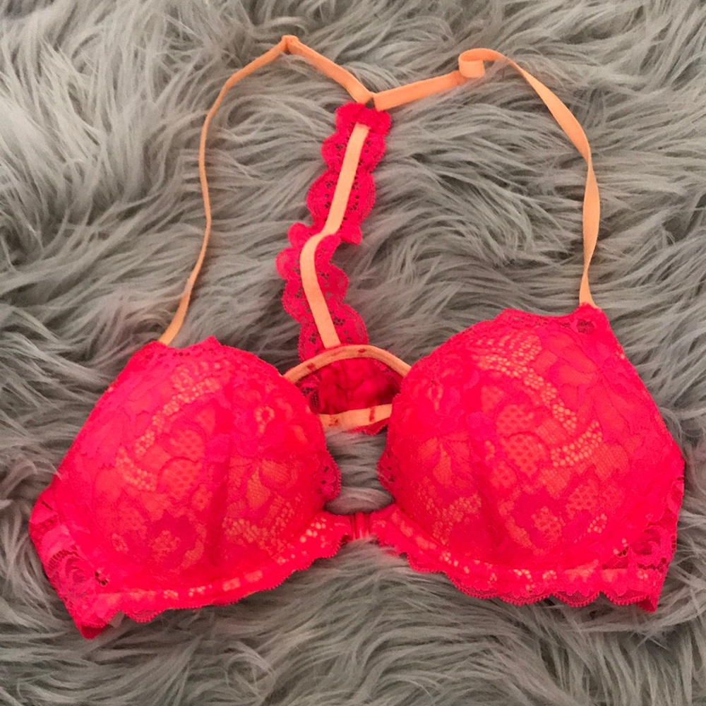 PINK razor back bra - NEVER WORN size 34 B